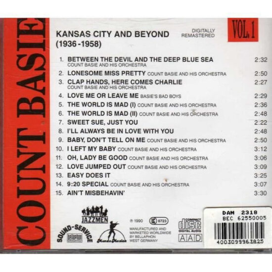 Count Basie - Kansas City And Beyond 1936-58 Vol.1