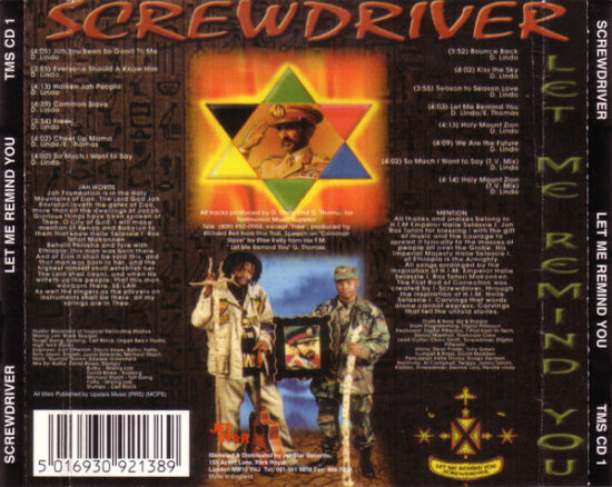 Screwdriver (2) - Let Me Remind You