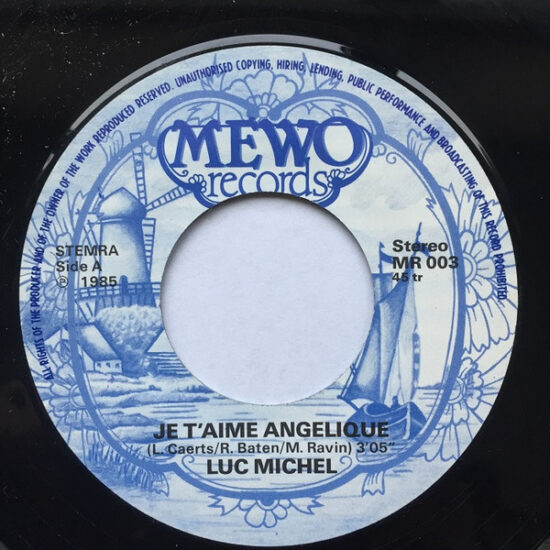 Luc Michel - Je T'Aime Angelique