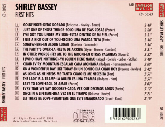 Shirley Bassey - First Hits