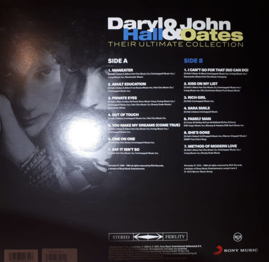 Daryl Hall & John Oates - Their Ultimate Collection