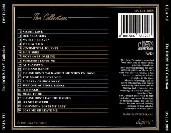 Doris Day - The Doris Day Collection - 20 Golden Greats