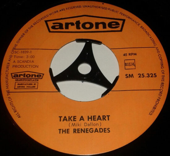 The Renegades (3) - Take A Heart / Broken Heart Collector