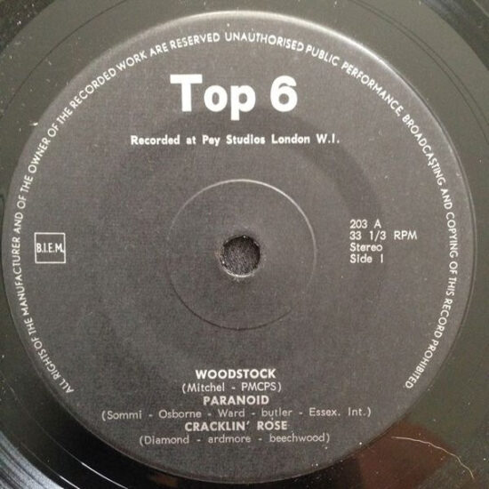 Various - 6 Top Hits From England