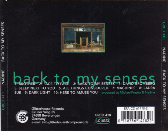 Nadine (8) - Back To My Senses