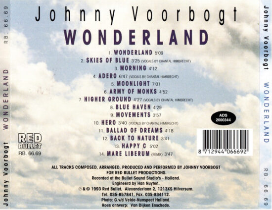 Johnny Voorbogt - Wonderland