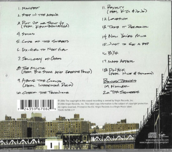 Gang Starr - Mass Appeal: The Best Of Gang Starr