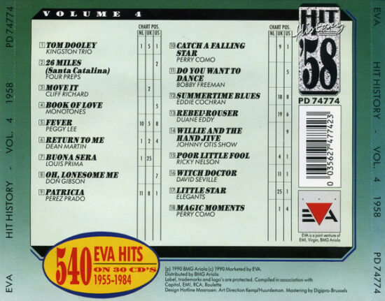 Various - Hit History '58 - Volume 4