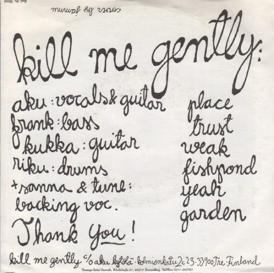 Kill Me Gently - Kill Me Gently