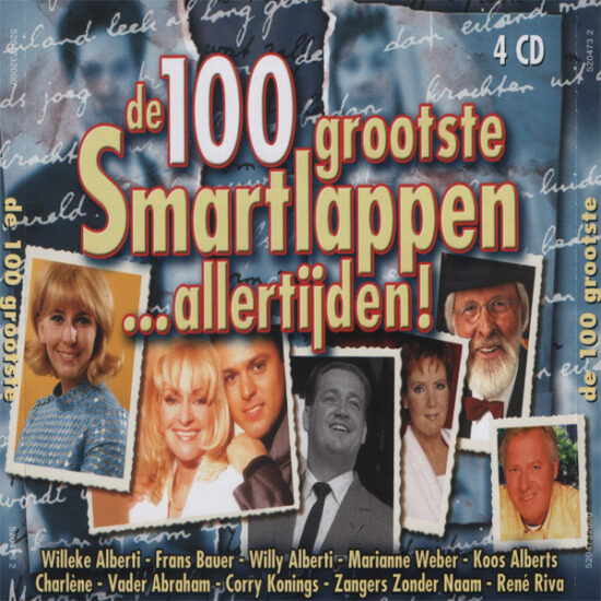 Various - De 100 Grootste Smartlappen...allertijden!