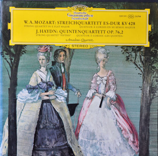 Wolfgang Amadeus Mozart - Streichquartett Es-Dur KV 428, Quintenquartett Op. 76,2