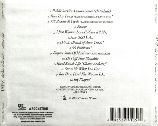 Jay-Z - The Hits Collection ◆ Volume One