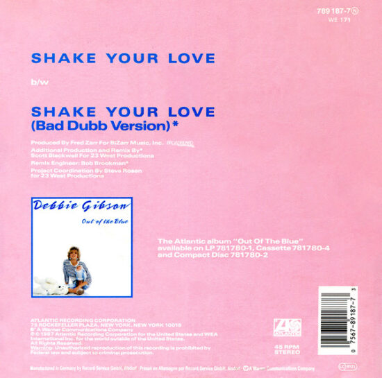 Debbie Gibson - Shake Your Love