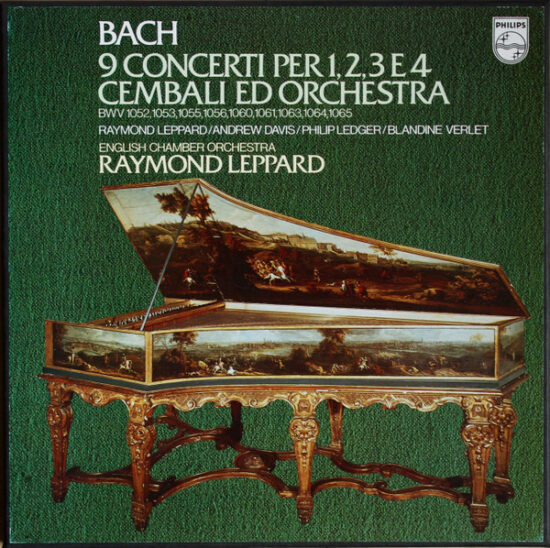 Johann Sebastian Bach - 9 Concerti Per 1,2,3 E 4 Cembali Ed Orchestra