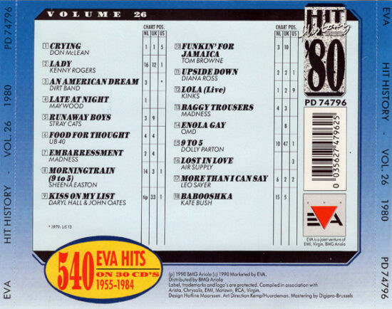 Various - Hit History '80 - Volume 26
