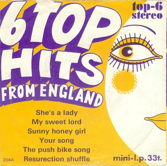 Various - 6 Top Hits From England