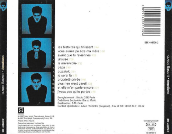 Claude Barzotti - Émotions
