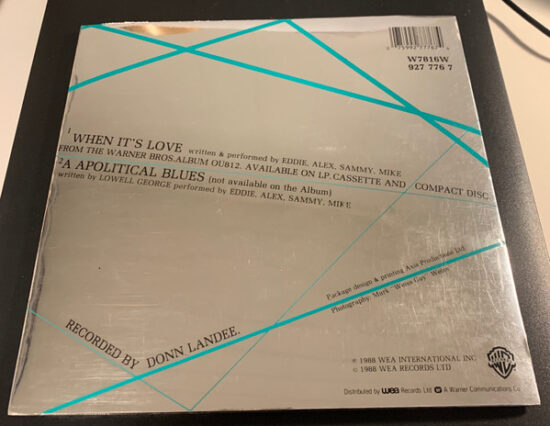 Van Halen - When It's Love