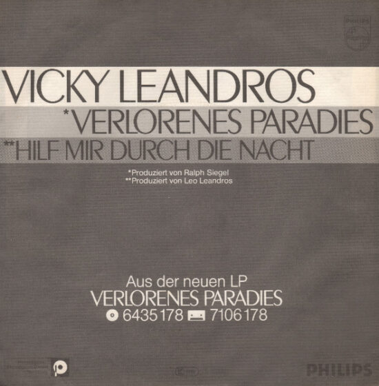Vicky Leandros - Verlorenes Paradies