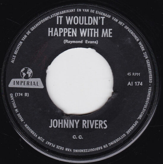 Johnny Rivers - Memphis / It Wouldn't Happen With Me