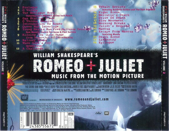 Various - William Shakespeare's Romeo + Juliet: Music From The Motion Picture - Volume 2