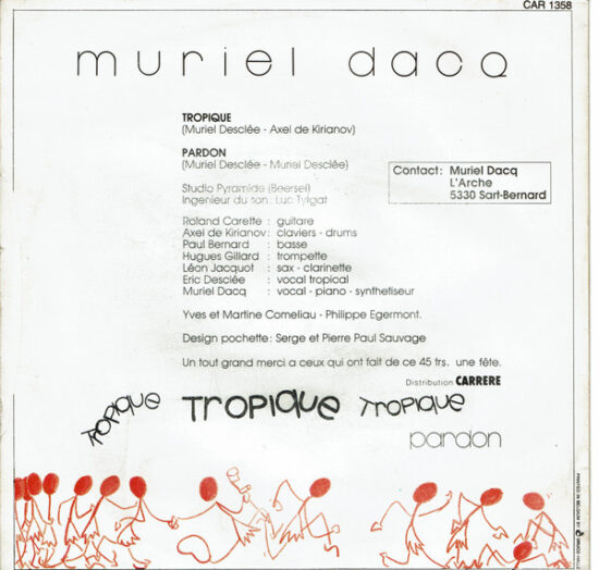 Muriel Dacq - Tropique