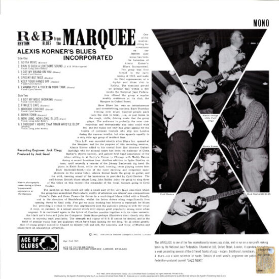 Blues Incorporated - R & B From The Marquee