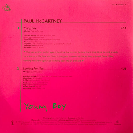 Paul McCartney - Young Boy