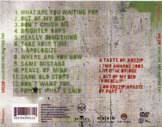 Krezip - What Are You Waiting For (Limited Edition)