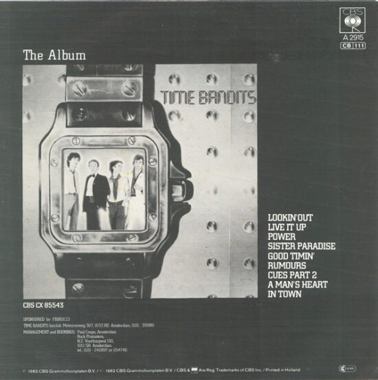 Time Bandits - I'm Specialized In You