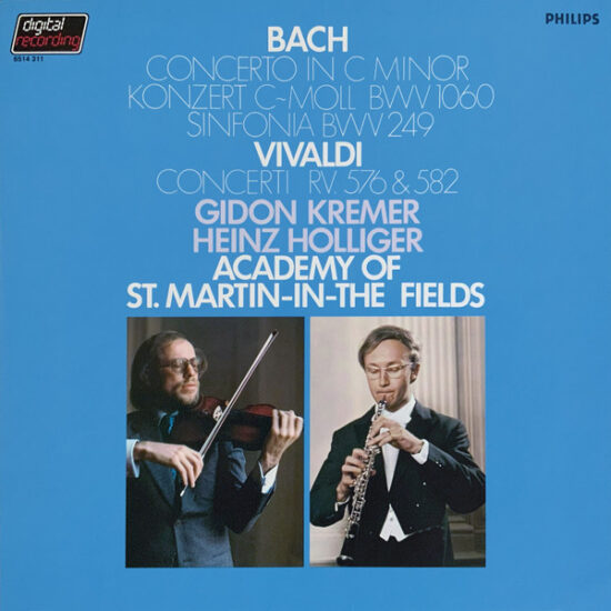 Johann Sebastian Bach - Concerto In C Minor = Konzert C~moll BWV 1060, Sinfonia BWV 249 / Concerti RV. 576 & 582