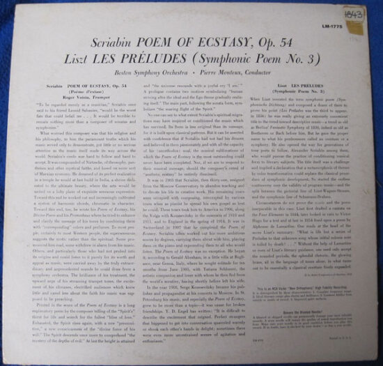 Alexander Scriabin - Poem Of Ecstasy / Les Preludex