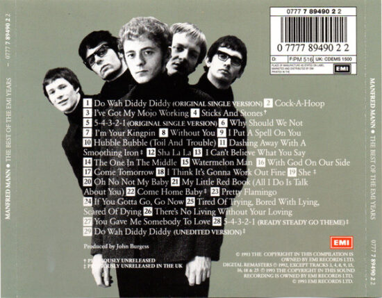 Manfred Mann - The Best Of The EMI Years