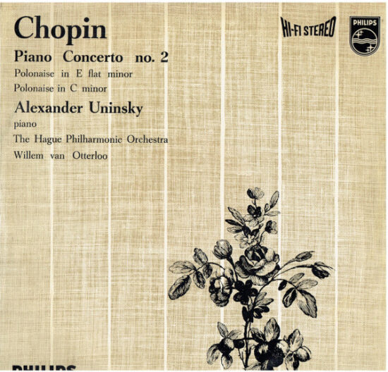 Frédéric Chopin - Piano Concerto No. 2 In F Minor, Op. 21, Polonaise In E Flat Minor, Polonaise in C Minor